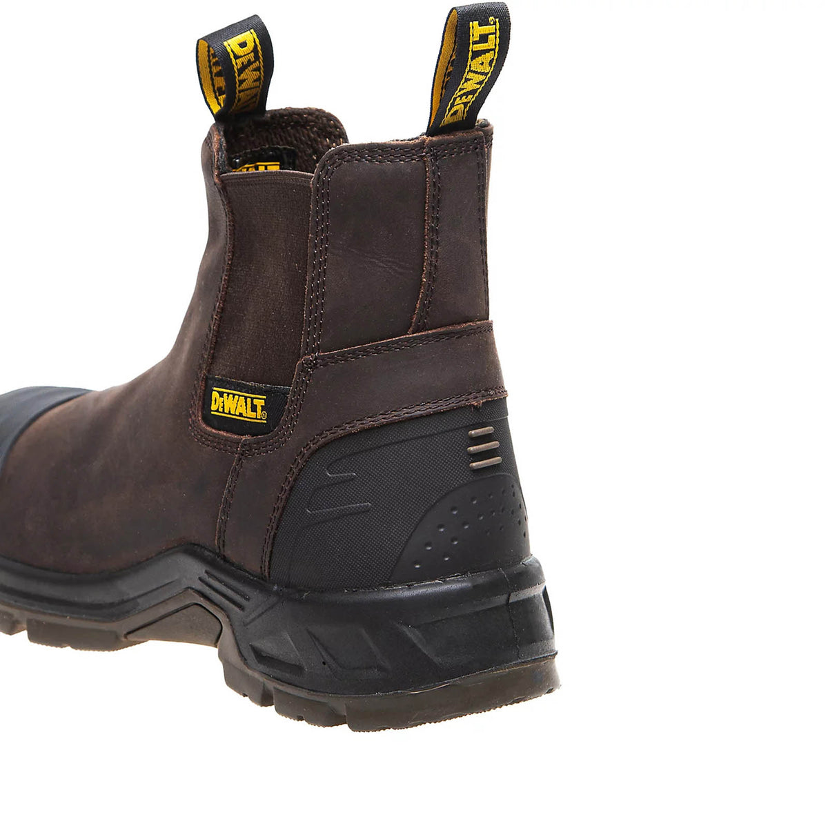 DeWalt Norris Dealer Boots Brown Safety Work Chelsea Shoes Size 9 - Image 6