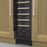 GoodHome Wine Cooler BIWCB30UK Black Built In Integrated Freestanding 20 Bottle - Image 2