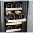 GoodHome Wine Cooler BIWCB30UK Black Built In Integrated Freestanding 20 Bottle - Image 7