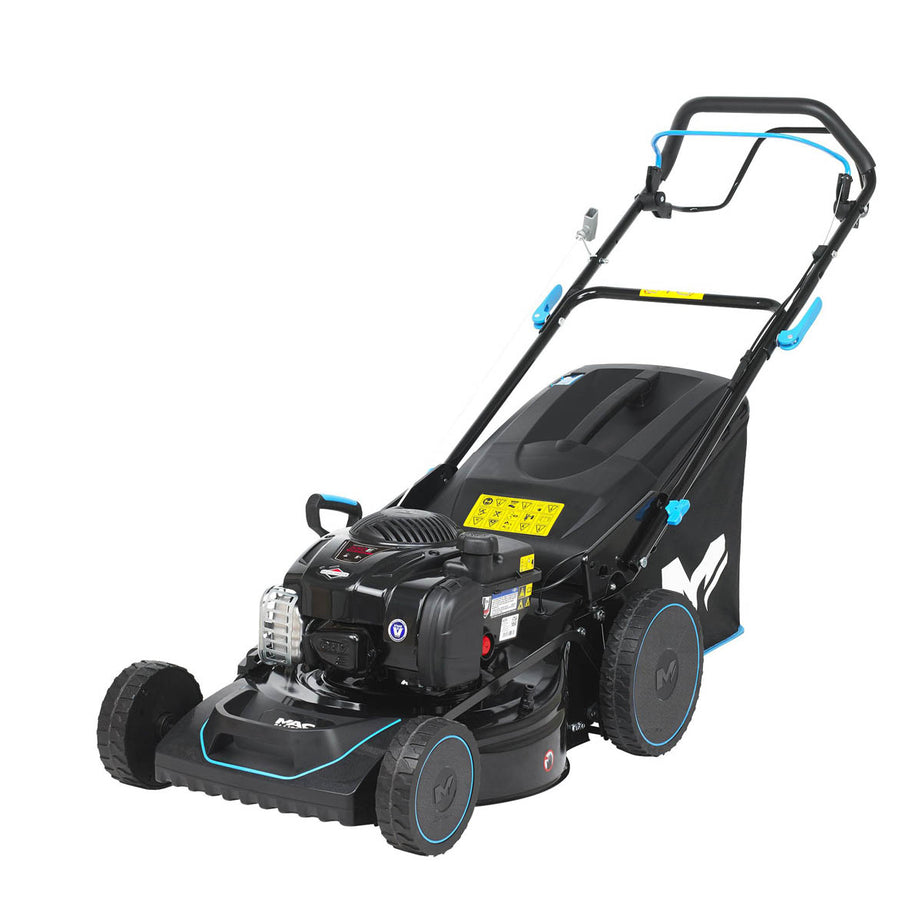 Mac Allister Lawnmower Petrol MLMP550SP46-M&S Rotary 140cc 46cm Grass Cutter - Image 1