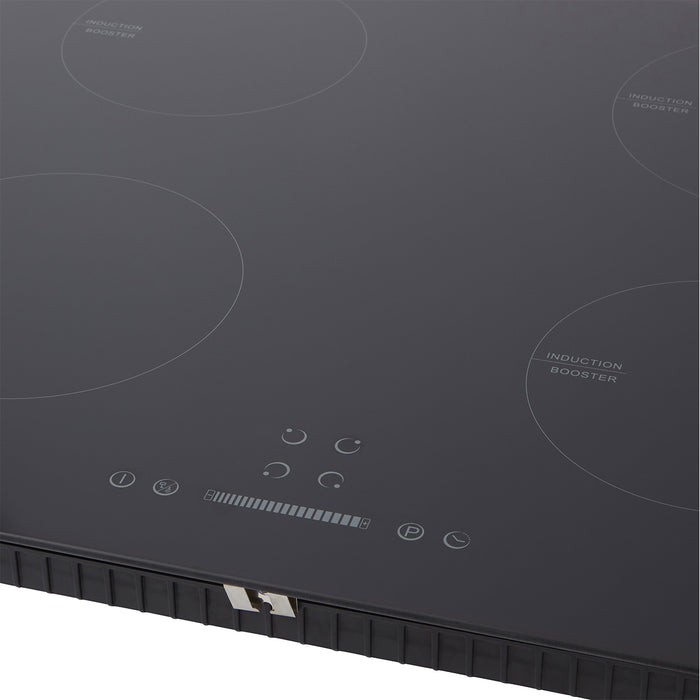 Cooke & Lewis Induction Hob CLIND60ERF 4 Zone Black Glass W590mm Auto Ignition - Image 2