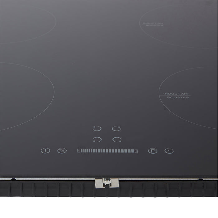 Cooke & Lewis Induction Hob CLIND60ERF 4 Zone Black Glass W590mm Auto Ignition - Image 3