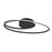 Ceiling Light Integrated LED Plastic Steel Black Warm White Round Modern - Image 2