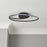 Ceiling Light Integrated LED Plastic Steel Black Warm White Round Modern - Image 3