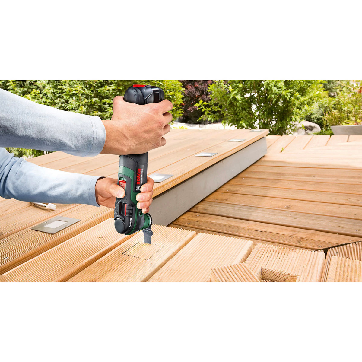 Bosch Multi Tool Cordless Advanced Variable Speed Work Light Soft Grip 18V - Image 3