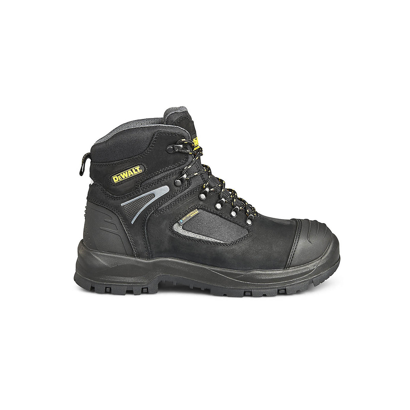 DeWalt Dover Hiker Boots Black Safety Work Footwear Shoes Size 10 - Image 1