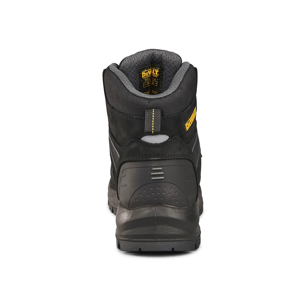 DeWalt Safety Boots Black Dover Hiker Style 300°C Heat-Resistant Sole Size 7 - Image 3