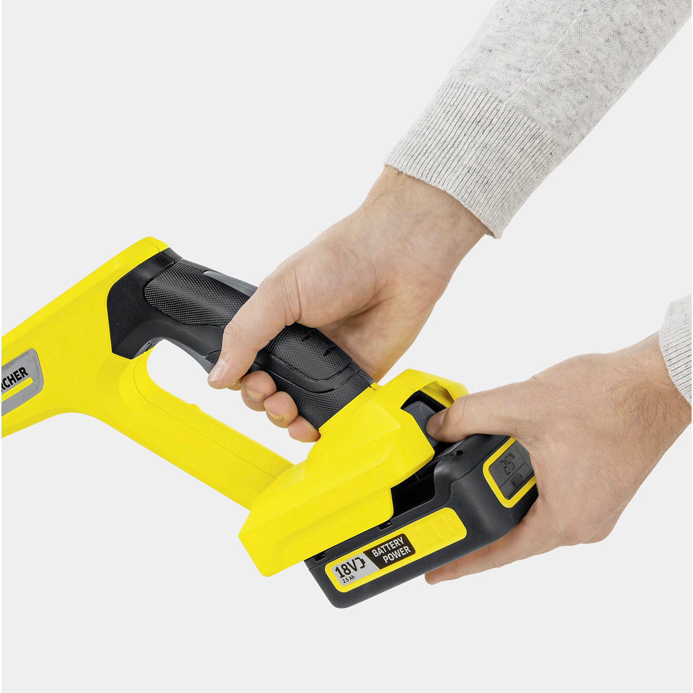 Karcher Grass Trimmer Cordless Strimmer Cutter Garden Edger 18V 2.5Ah Li-ion - Image 4