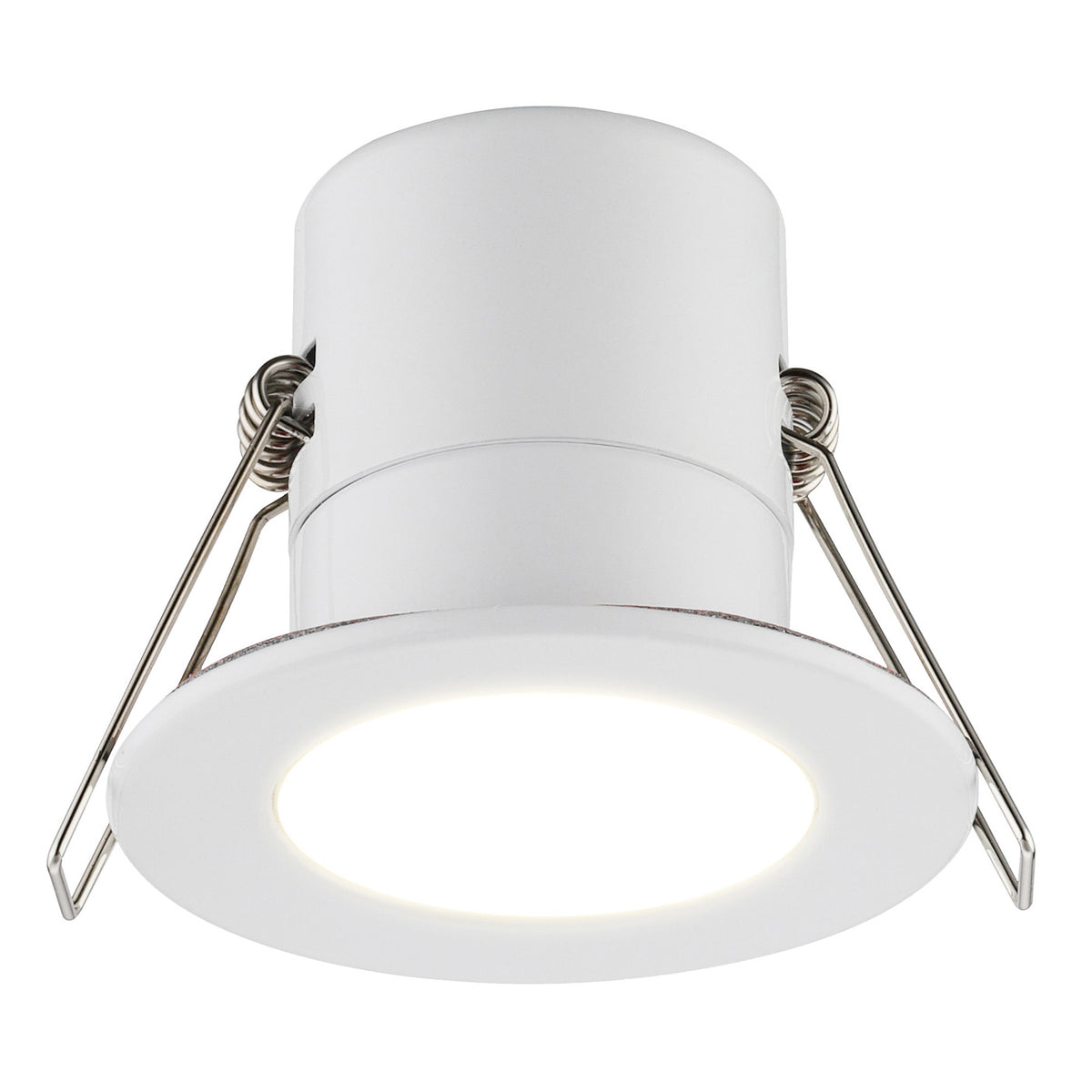 Luceco Downlight EFTE45W30/6-01 LED Matt White Warm White 5W IP65 Pack of 6 - Image 3