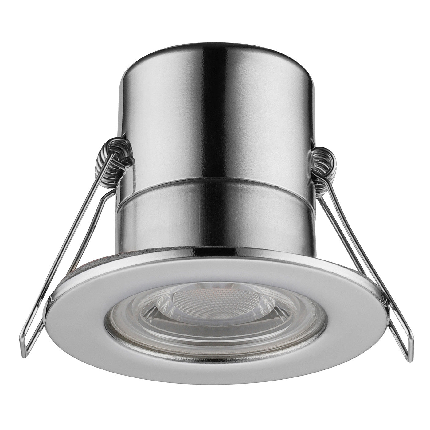 Luceco Downlight EFTE45PC40/6-01 LED Chrome Effect Neutral White IP65 Pack of 6 - Image 4