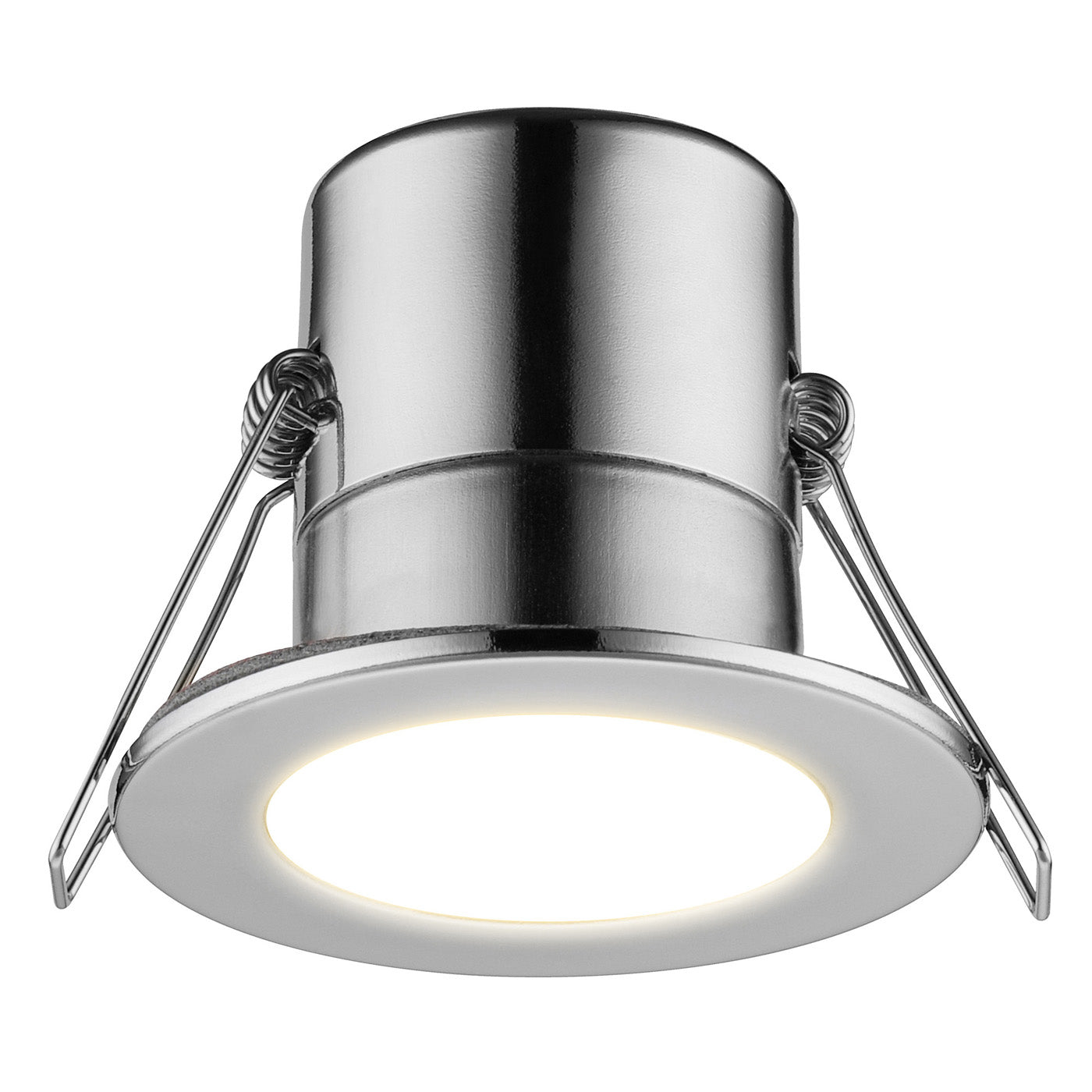 Luceco Downlight EFTE45PC40/6-01 LED Chrome Effect Neutral White IP65 Pack of 6 - Image 3