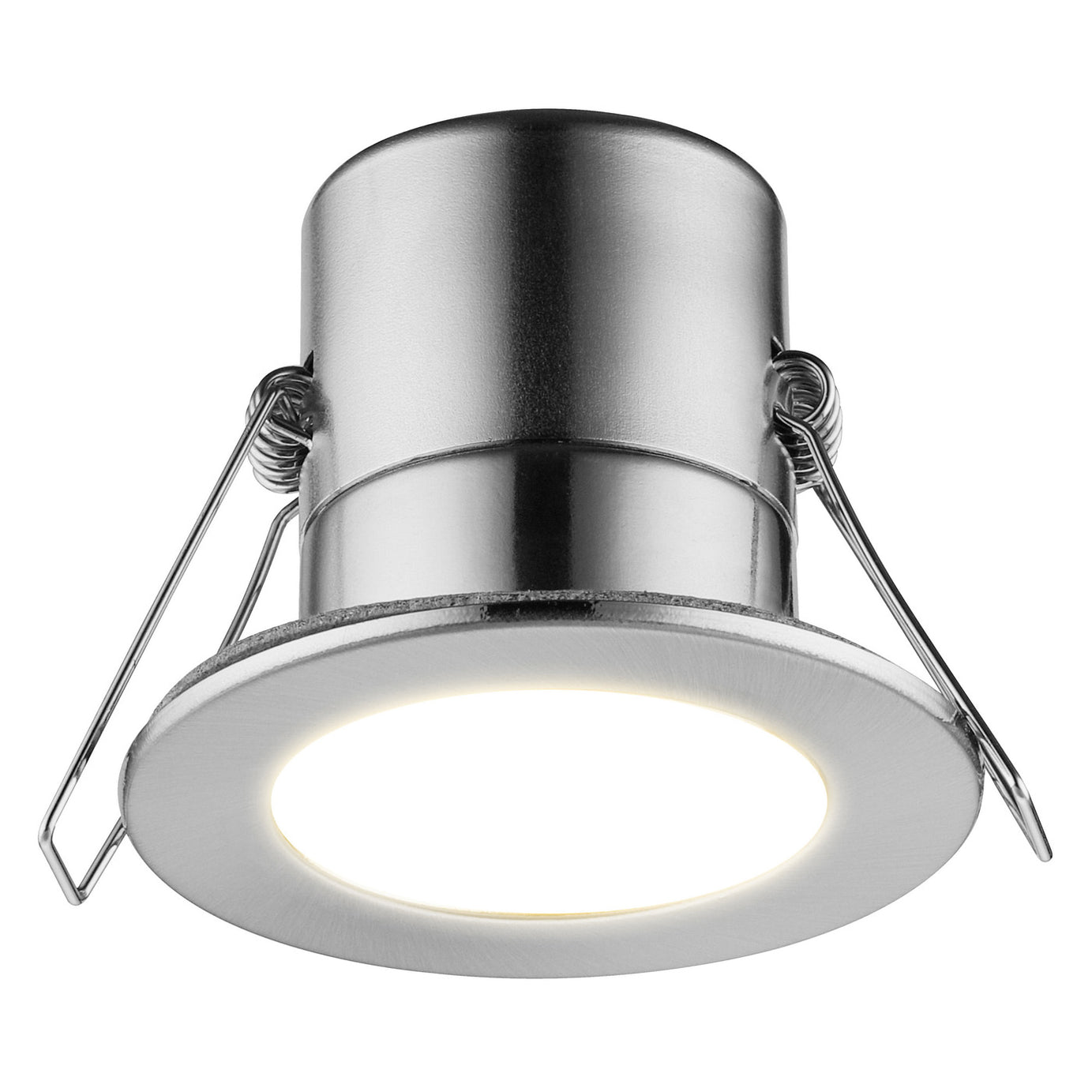 LED Downlight Fixed Recessed Dimmable Matt Stainless Steel Cool White 5W 6 Pack - Image 3