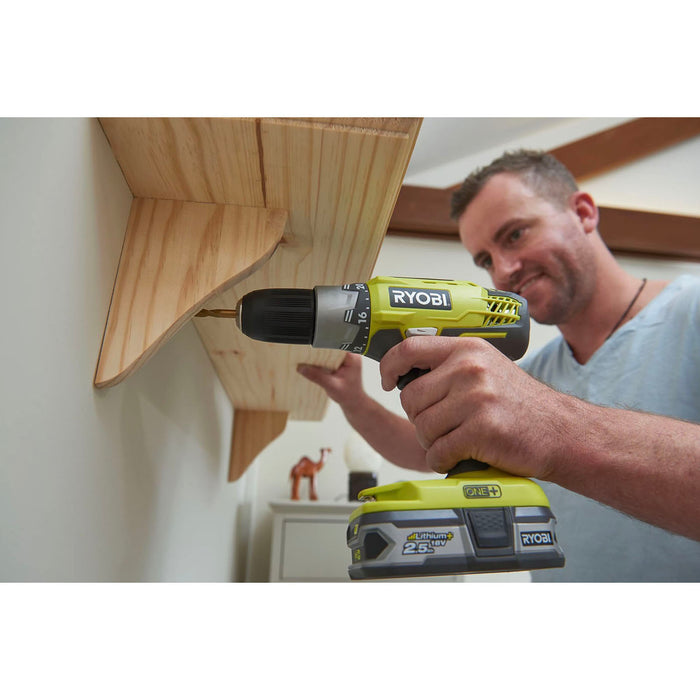 Ryobi Drill Driver Cordless 18V R18DDP2-0 One+ Variable Speed Compact Body Only - Image 3