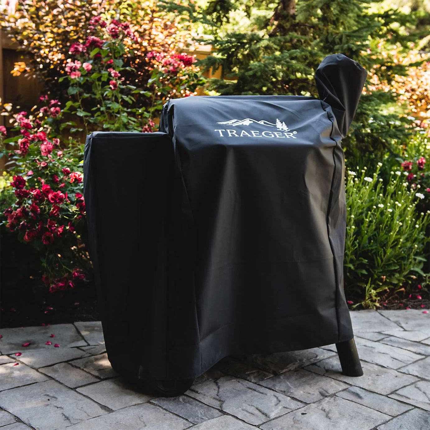 Traeger BBQ Protective Cover Black Rectangular Grill Cover 129.7cm - Image 3