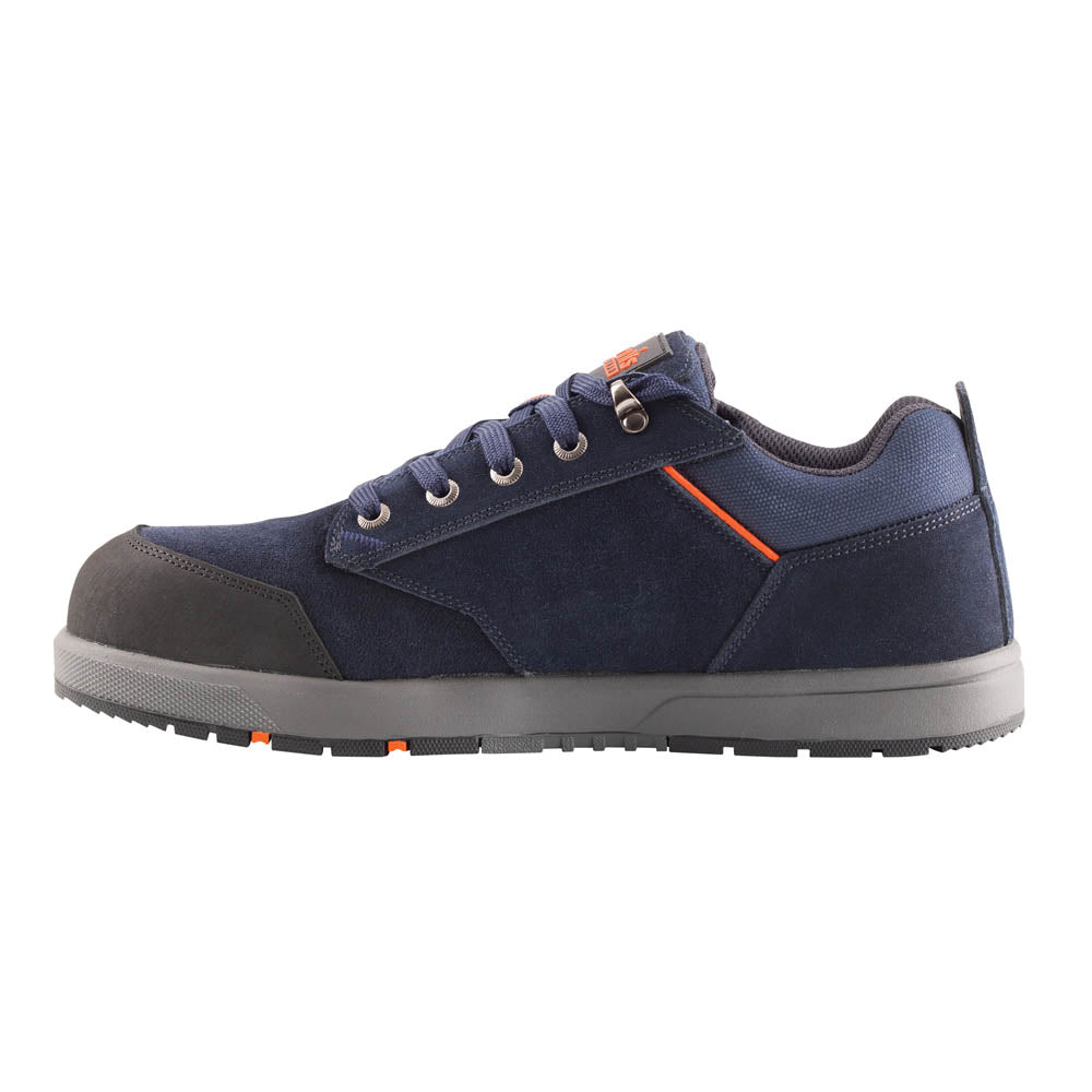 Safety Trainers Work Shoes Mens Womans Suede Lightweight Steel Toe Cap Size 11 - Image 1