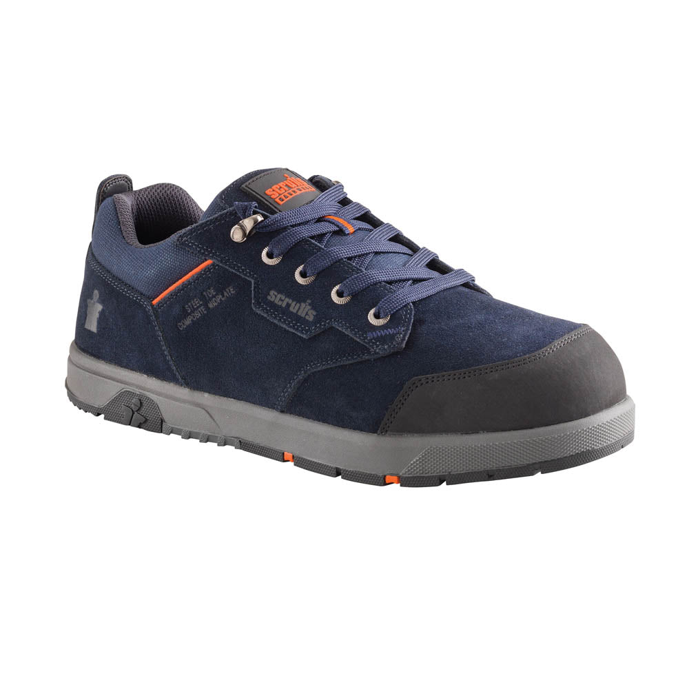 Safety Trainers Work Shoes Mens Womans Suede Lightweight Steel Toe Cap Size 11 - Image 2