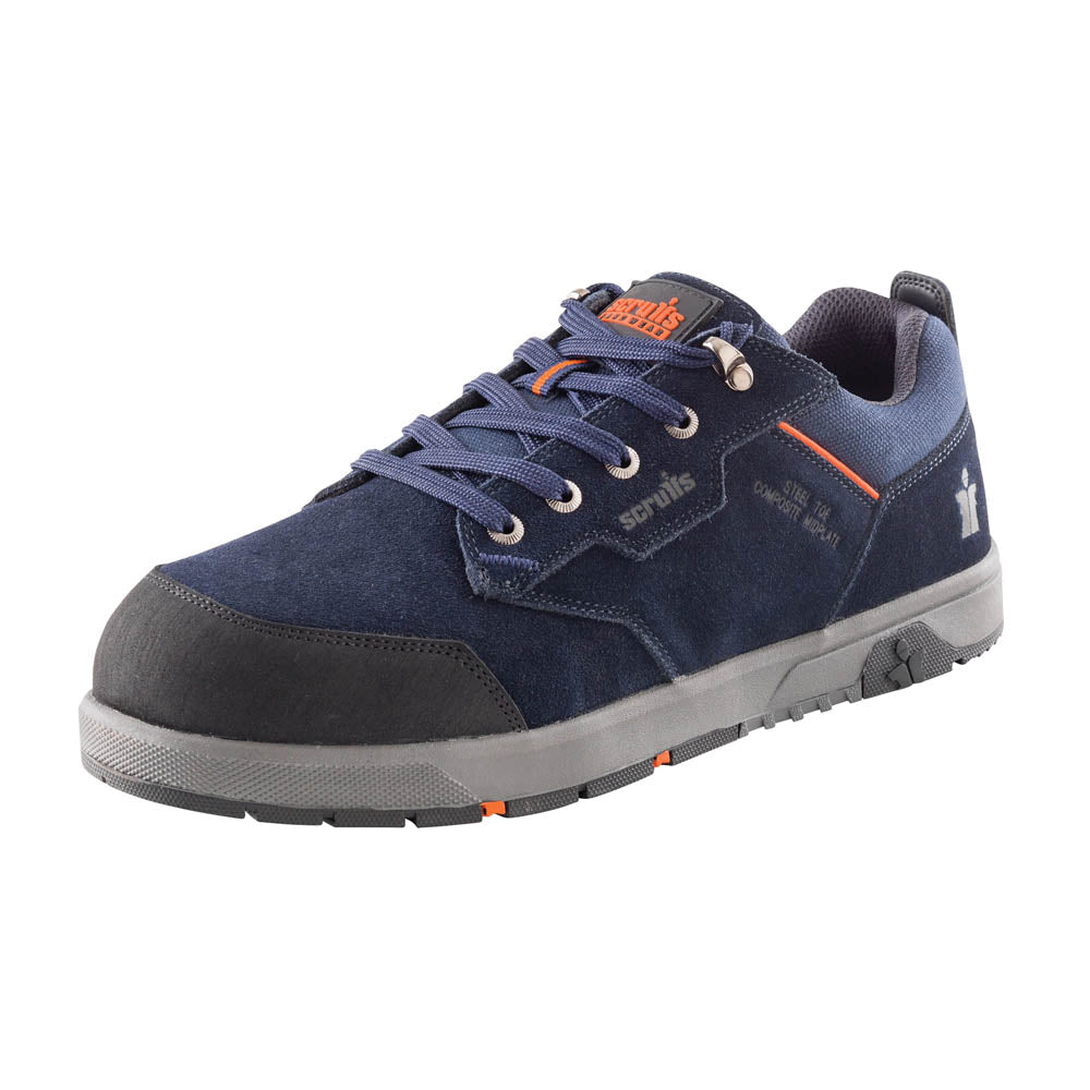 Safety Trainers Work Shoes Mens Womans Suede Lightweight Steel Toe Cap Size 11 - Image 3