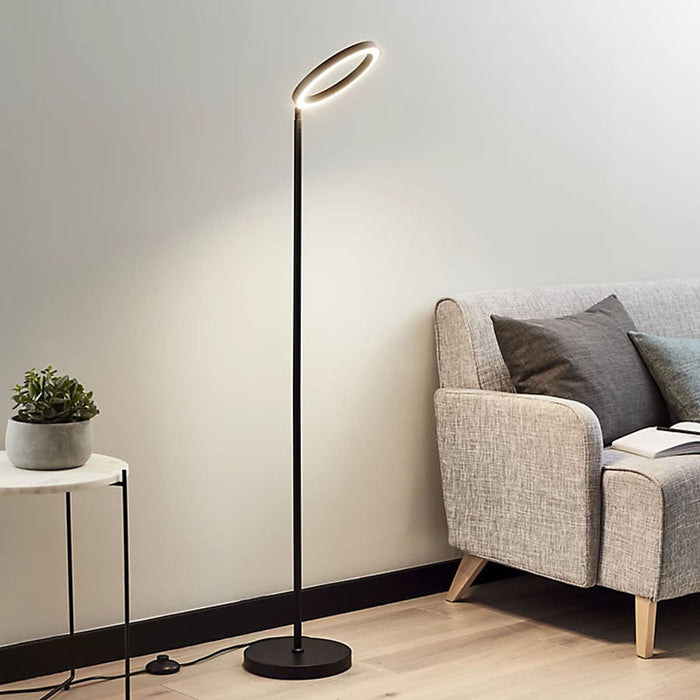 Floor Light Lamp Taphao Matt Black LED Lamp Warm White IP20 960lm 1.13cm - Image 2