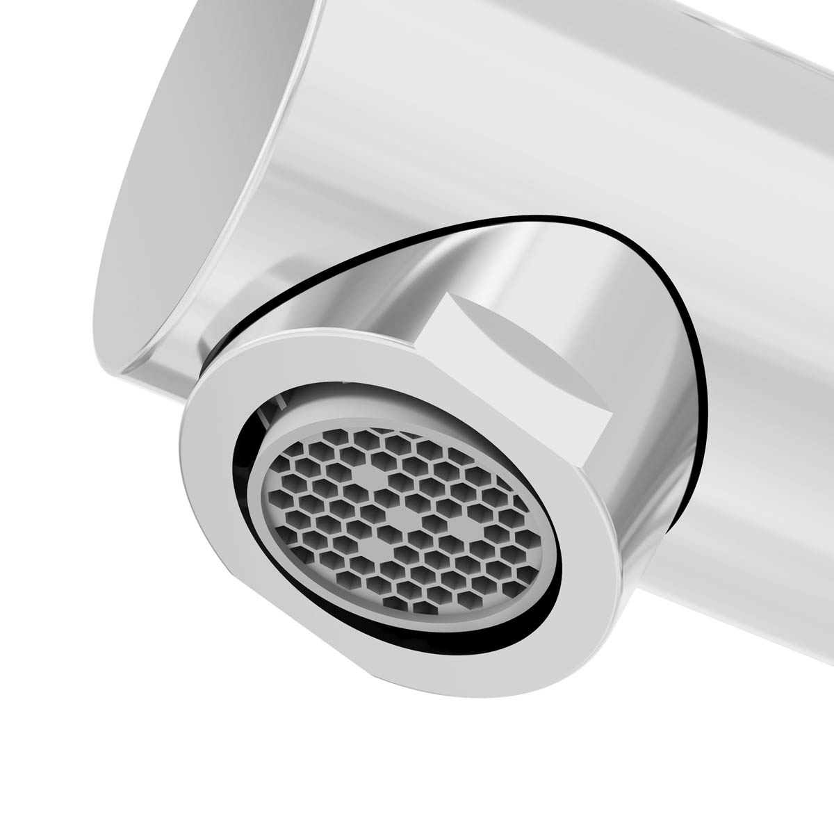 Bathroom Basin Tap Mixer Chrome Round Single Lever Clicker Waste Modern Faucet - Image 8