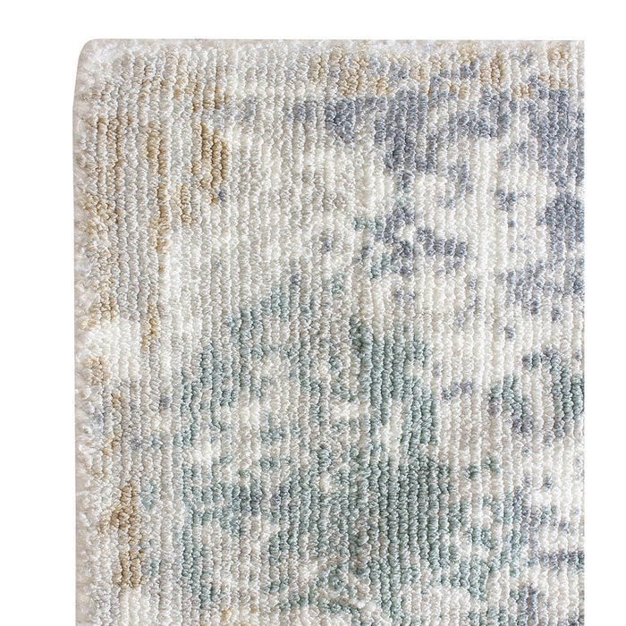 Traditional Rug Blue Cream Living Room Bedroom Medium Runner Carpet 170x120cm - Image 3