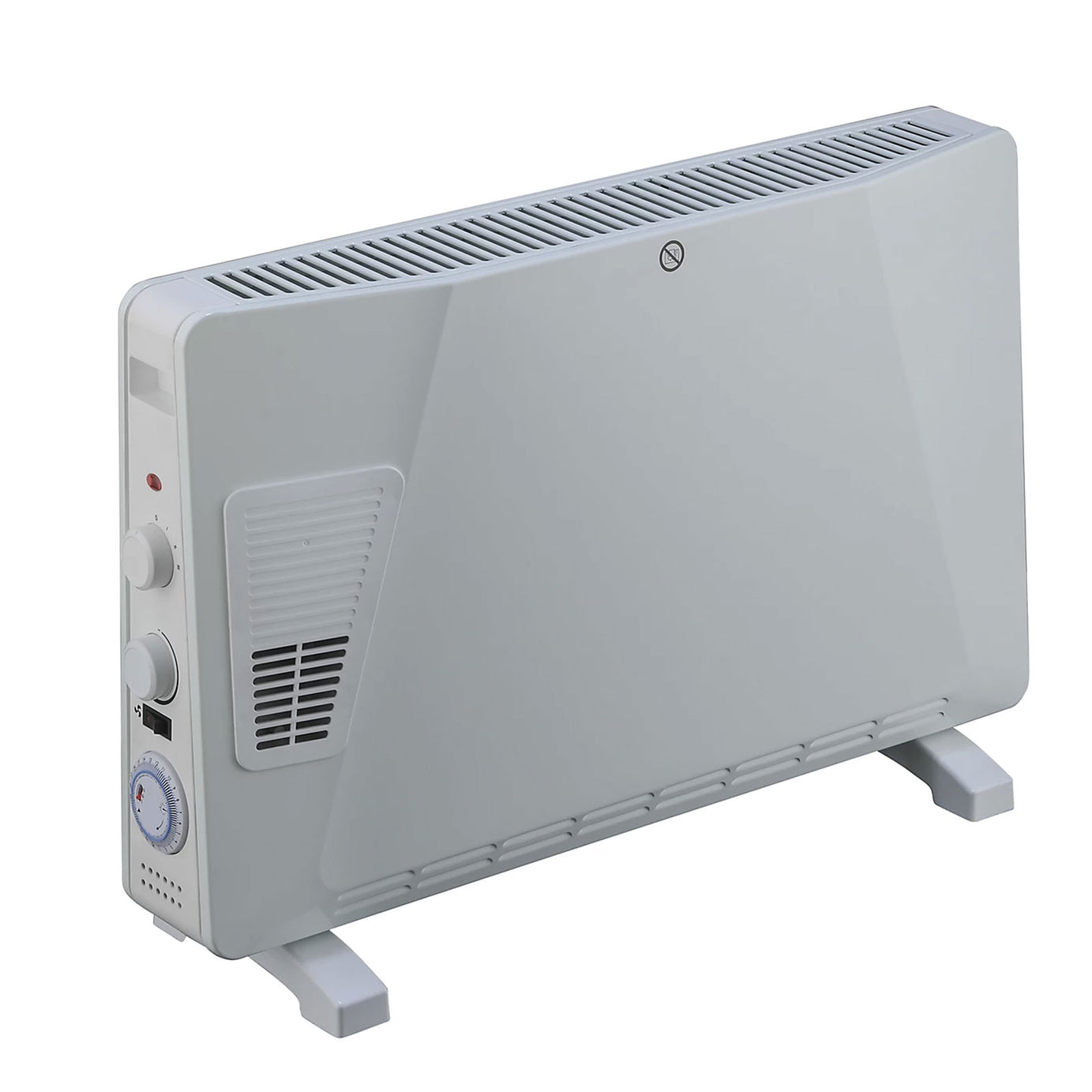 2500W White Convector Heater With Timer Freestanding Electric Room Heater - Image 3