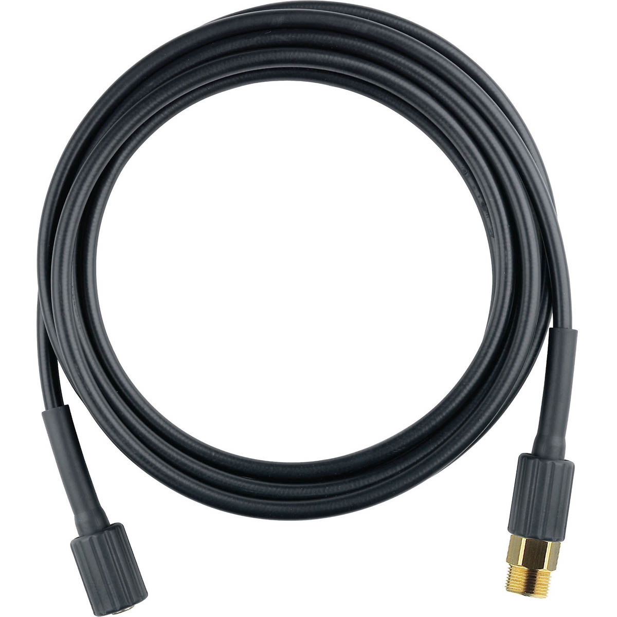 Erbauer Extension Hose 10m Black Pressure Washer Replacement Steel Reinforced - Image 2