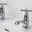 Bristan Pillar Taps Pair Double Deck Chrome Effect Scratch Resistant Traditional - Image 3