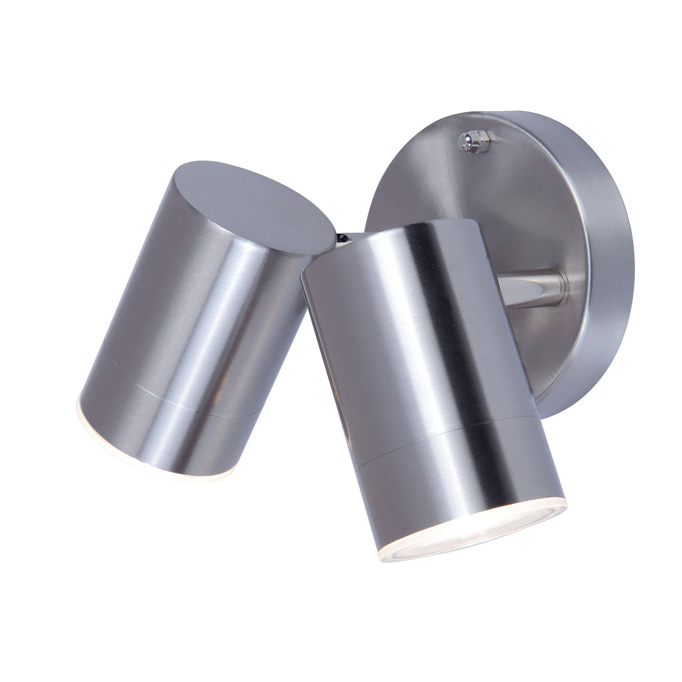 Outdoor Double Wall Light LED Adjustable Stainless Steel Contemporary (Dia)6cm - Image 2