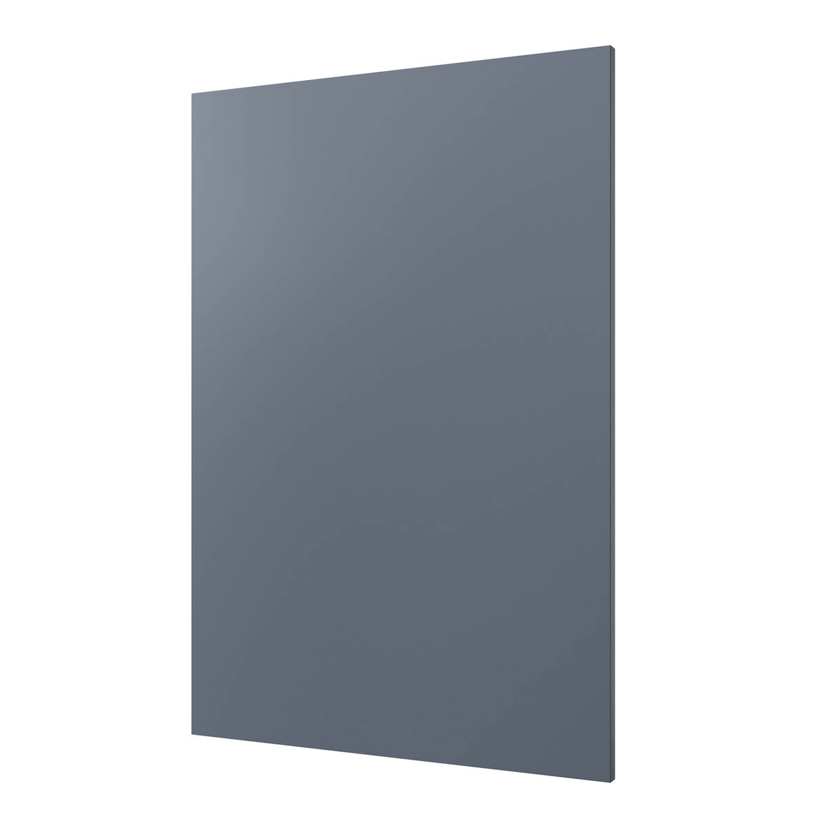 Kitchen Standard End Panel Slab Matt Blue MDF Alisma Pre-Drilled (H)870 (W)590mm - Image 6