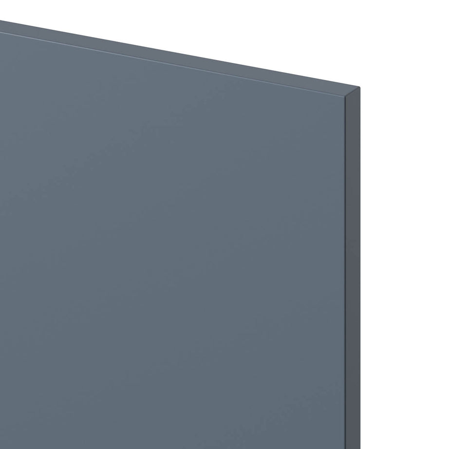 Kitchen Standard End Panel Slab Matt Blue MDF Alisma Pre-Drilled (H)870 (W)590mm - Image 7