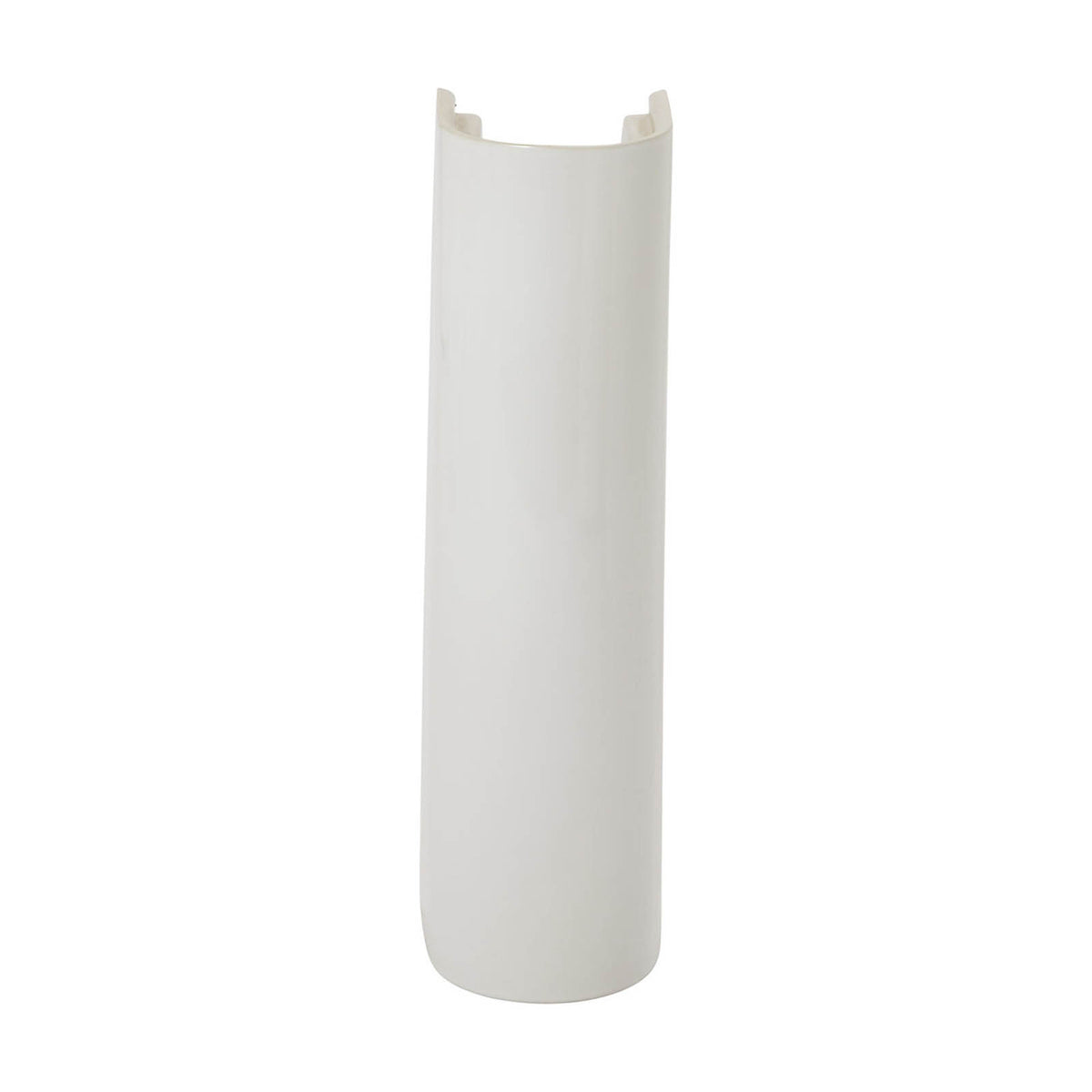 GoodHome Malo Full Pedestal Basin Gloss White Oval 1 Tap Hole 54.5cm - Image 4