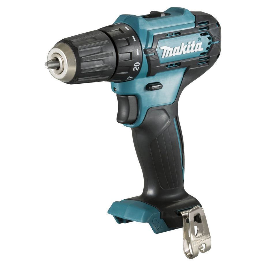 Makita Combi Drill Cordless 12V Li-Ion HP333DZ Soft Grip Compact Body Only - Image 1