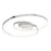 Ceiling Light Integrated LED Warm White Metal Plastic Chrome Effect Modern - Image 2