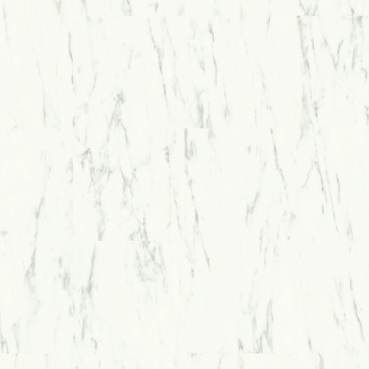 Quick-step Vinyl Flooring Click Matt White Stone Effect Embossed Modern 1.85m² - Image 1