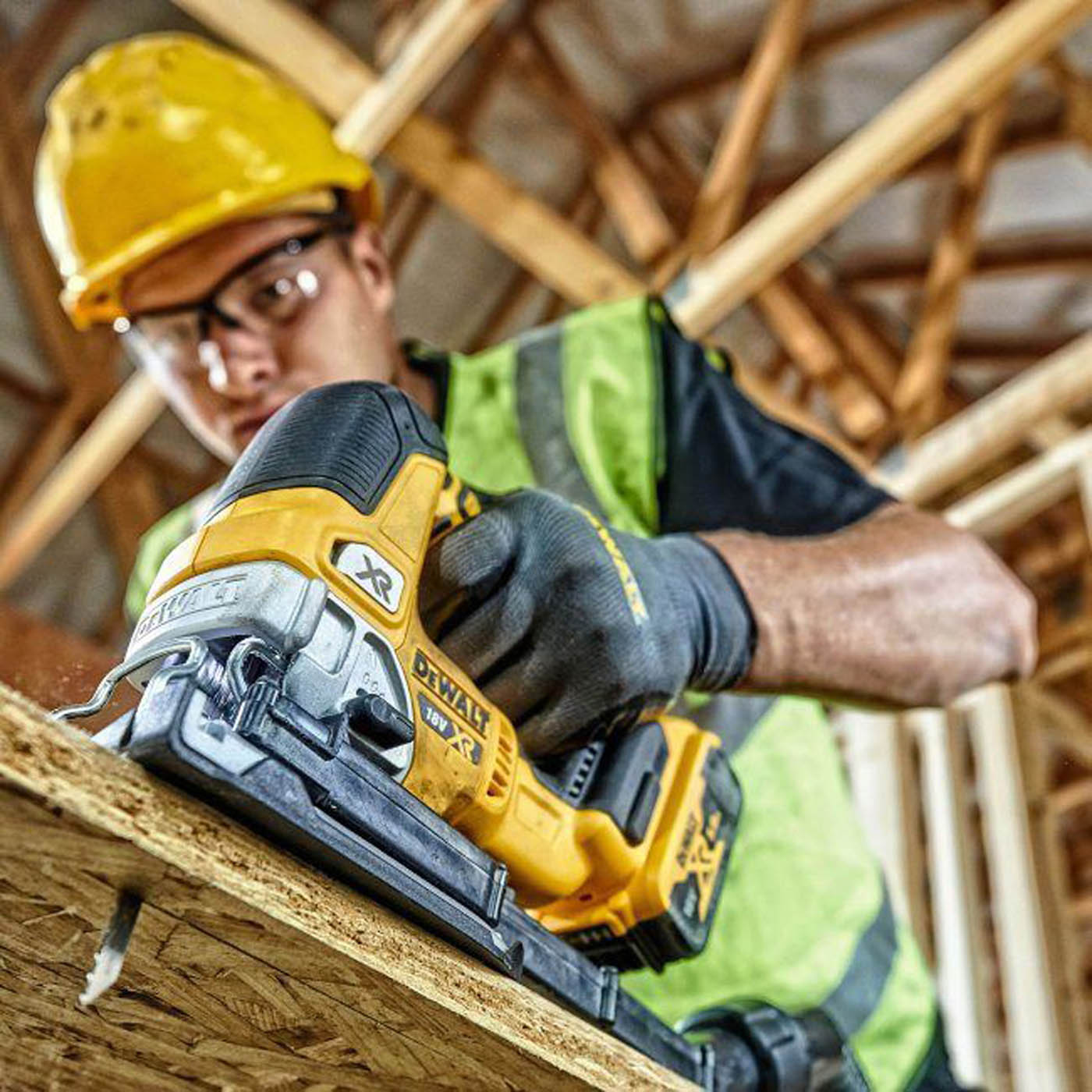 DeWalt Jigsaw DCS334N XR Cordless Powerful Pendulum Built-In LED 18V Body Only - Image 5