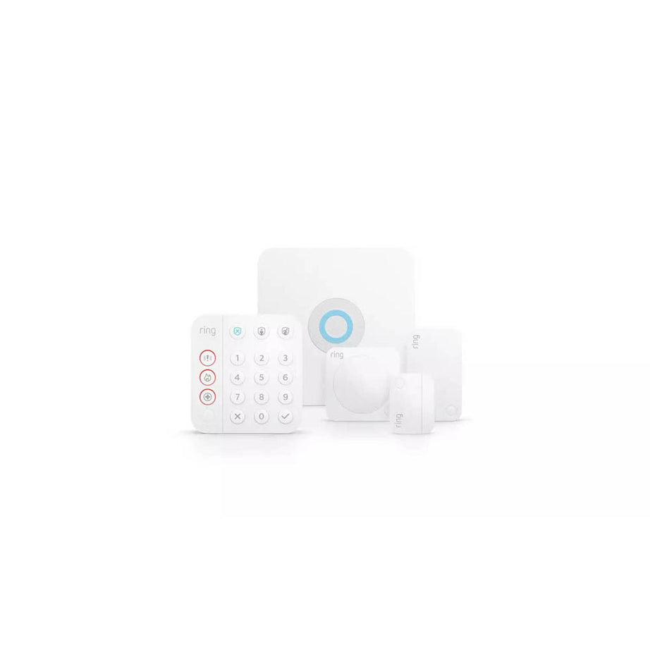 Ring Alarm Kit 2nd Generation 5 Piece Home Security Motion Detector Indoor WiFi - Image 1