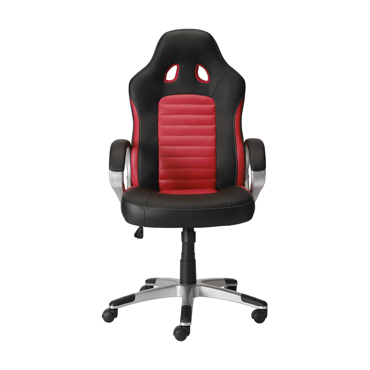 Thunya Gaming Chair Swivel Computer Comfort High Back Red Black Adjustable - Image 3