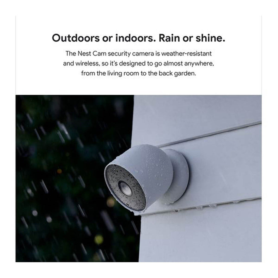 Google Nest Security Camera Wireless 2 x Li-Ion Battery 1080p HDR Indoor Outdoor - Image 8