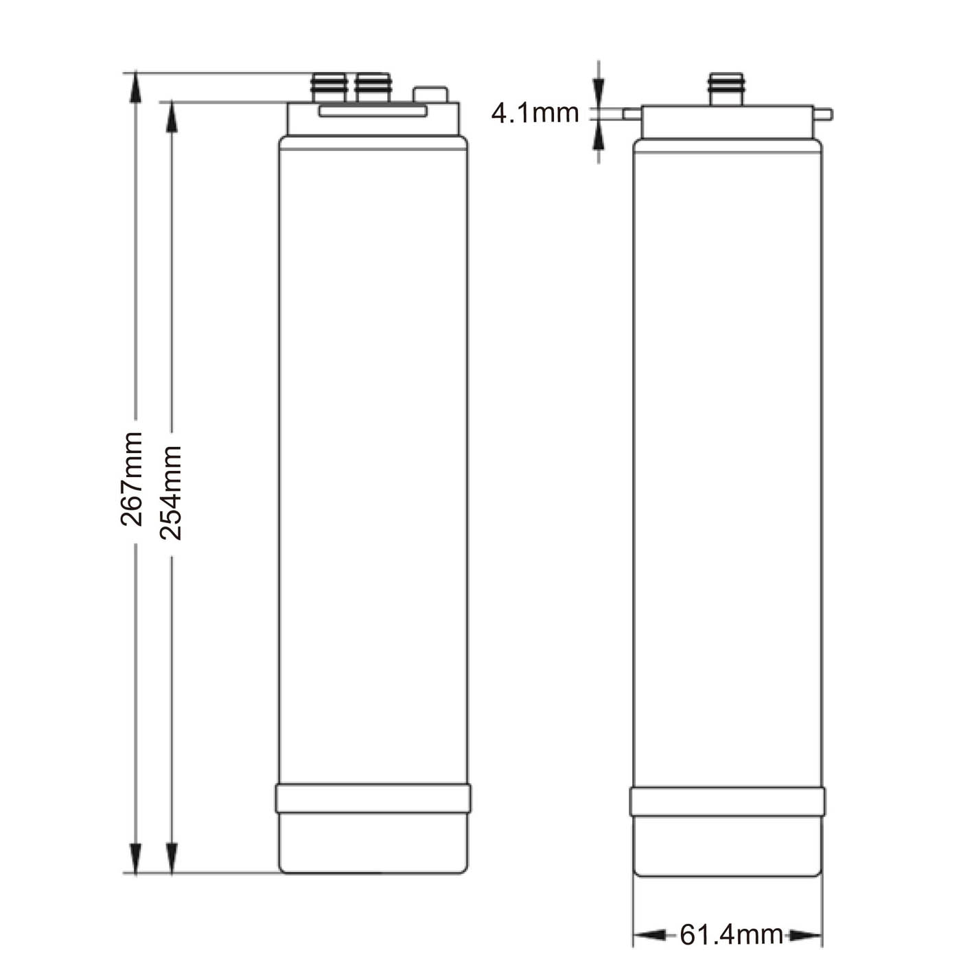 Replacement filter cartridge For Various Brands Taps - Image 2