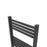 Bathroom Flat Towel Radiator Mild steel Anthracite Vertical (W)450mm x (H)974mm - Image 4