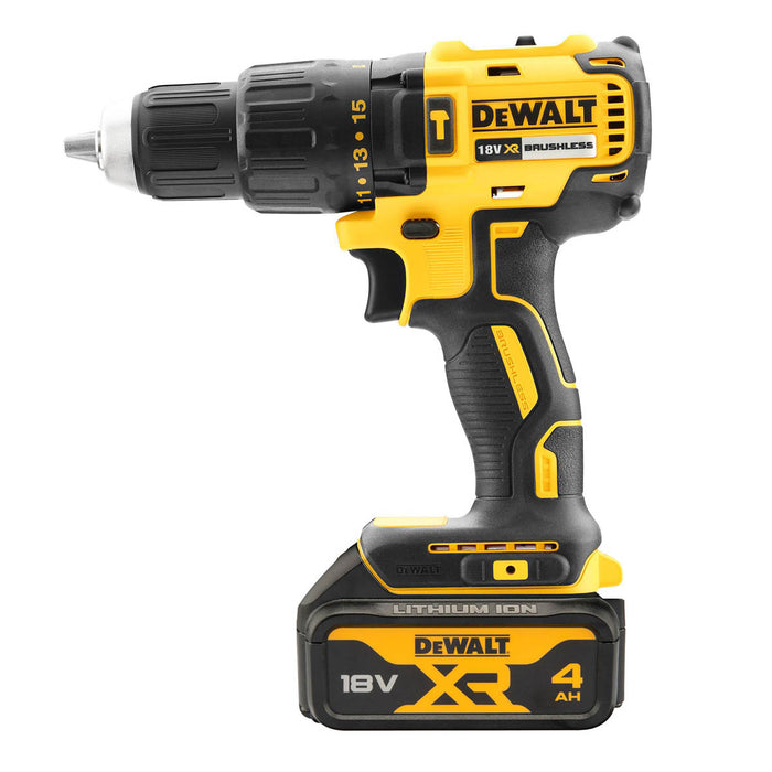 DeWalt Combi Drill DCD778M2T Cordless Compact 18V Li-Ion 2 x 4Ah Charger Case - Image 3