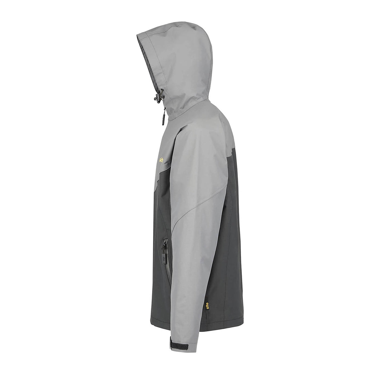Site Messner Work Jacket Black Grey Medium Heavy Duty Workwear - Image 4