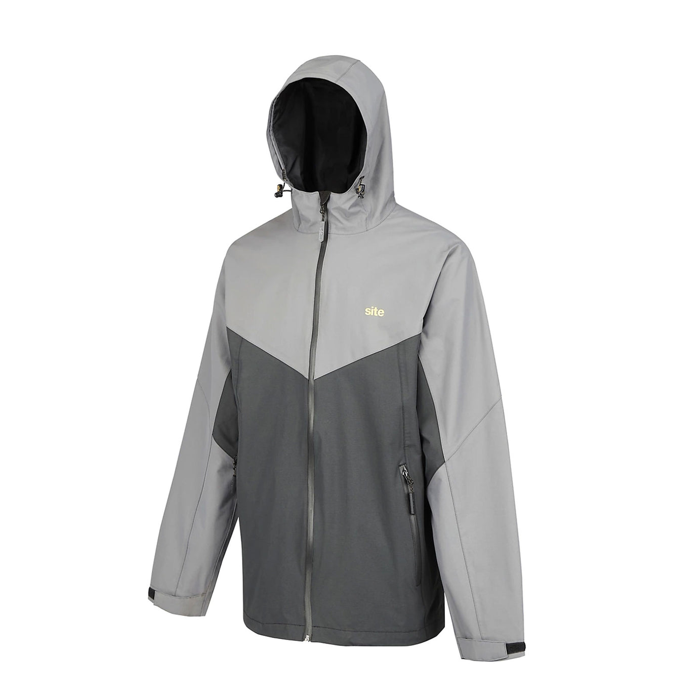 Site Work Jacket Messner Grey Full Zip Heavy Duty Trade Coat Size X Large - Image 2