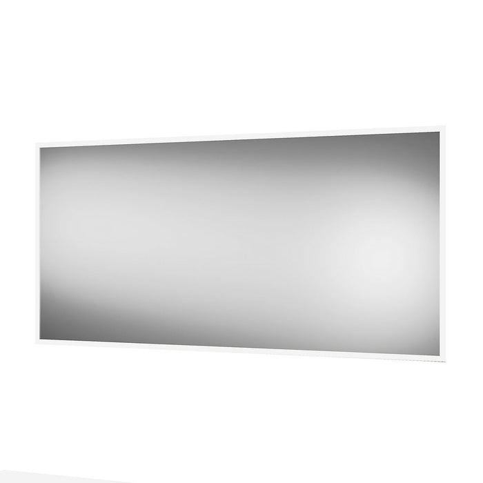 Bathroom LED Mirror Illuminated Wall-Mounted Demister Rectangle Dimmable 80x60cm - Image 2