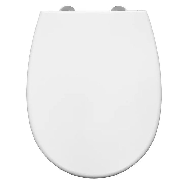 Bemis Toilet Seat White Click And Clean Silent Soft Close Heat Scratch Resistant - Image 1