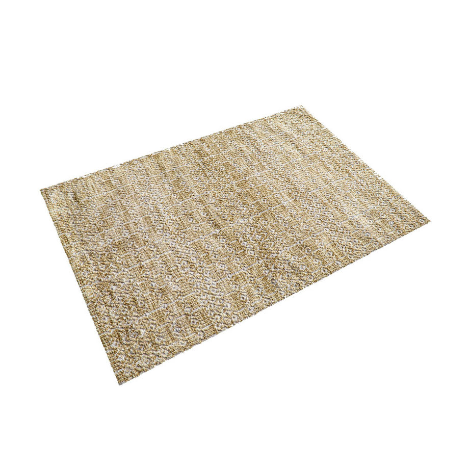 Camphills Ochre Patterned Medium Rug, (L)170cm x (W)120cm - Image 1