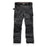 Mens Work Trousers Cargo Grey Slim Comfort Flexible Multi Pockets W30" L32" - Image 1