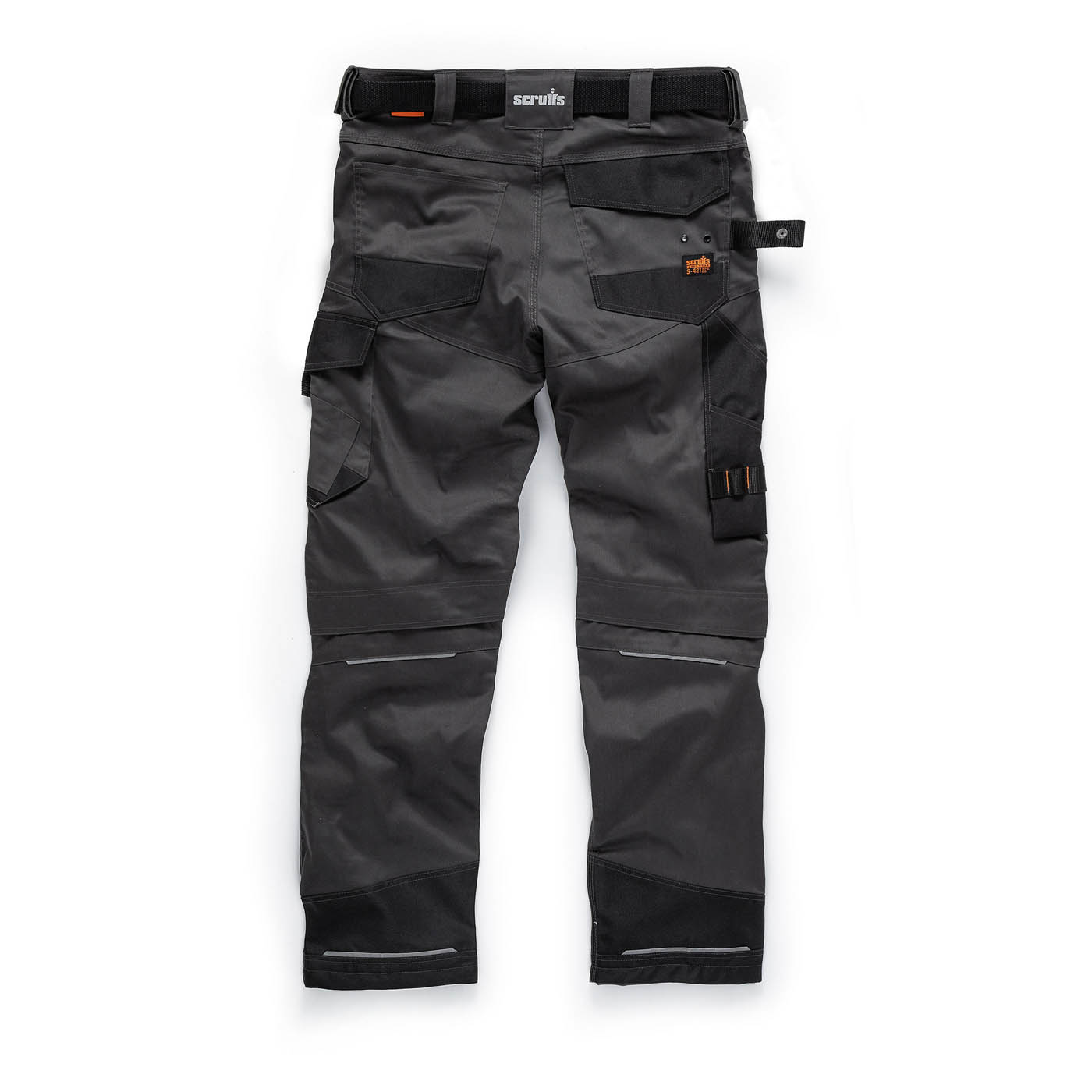 Scruffs Work Trousers Men's Slim Fit Grey Multi Pockets Stretch Cargo W34 L32 - Image 2