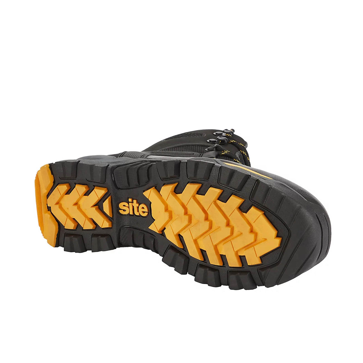 Site Densham Safety Boots Black Steel Toe Work Footwear Shoes Size 11 - Image 2