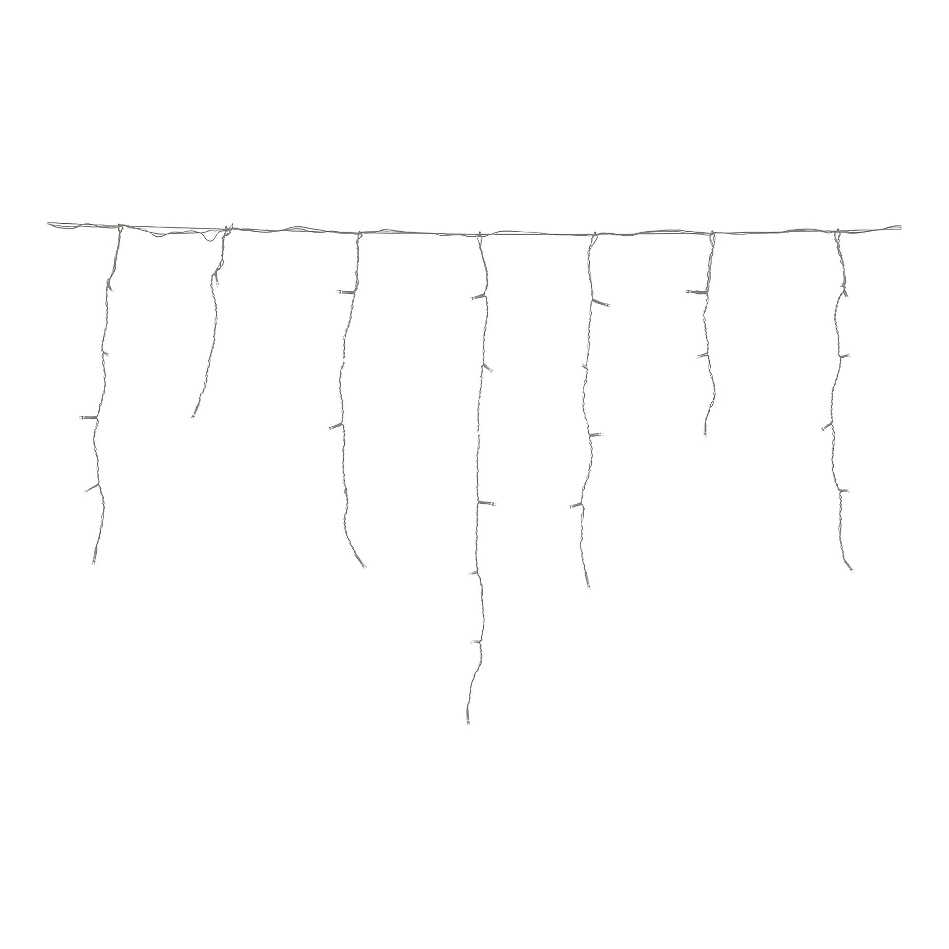Christmas Icicle String Light LED Ice White 8 Functions Water Resistant 17.8m - Image 5